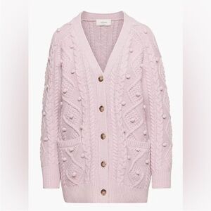Aritzia Wilfred lilac Alps Cardigan Size small